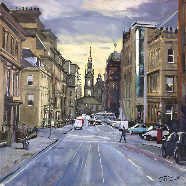 Early Morning, Towards St by James Somerville Lindsay